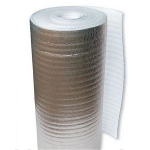 Полотно изоляционное фольгированное с клеевым слоем Изодом 25000х1000х8 мм