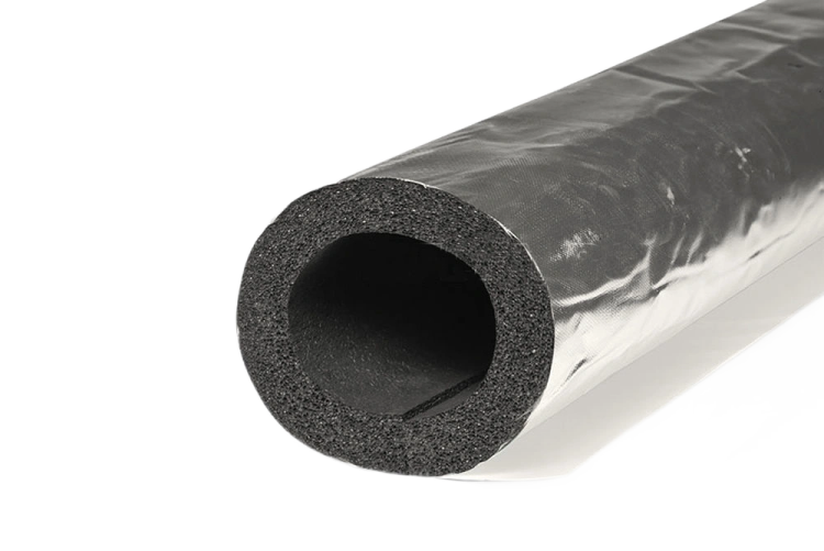 Трубка теплоизоляционная K-FLEX ECO Black IN CLAD 32х160 мм, вспененный каучук, 1 м (уп. 2 м)