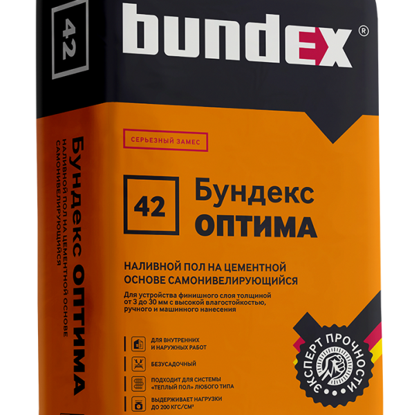 Наливной пол Бундекс Оптима, 25 кг