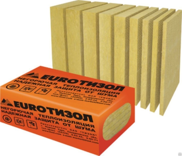 Утеплитель Тизол Евро-Руф 120 Н 1000х600х100 мм, 3 шт. уп