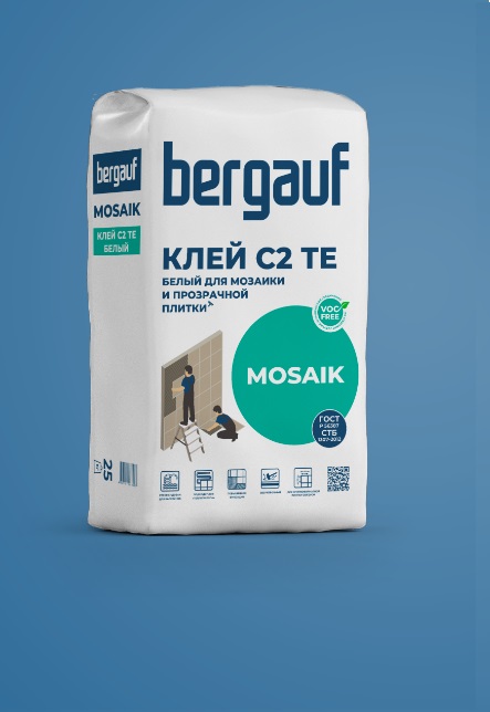 Клей для мозаики Bergauf MOSAIK, 25кг