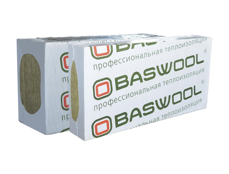 Утеплитель BASWOOL Руф В-170 1200х600х40 мм, 5 шт/уп, 3,6 м²