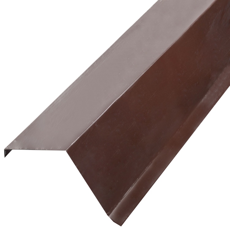 Планка торцевая МеталлПрофиль 95х120х2000 мм (ПЭ-01-8017-0.4)