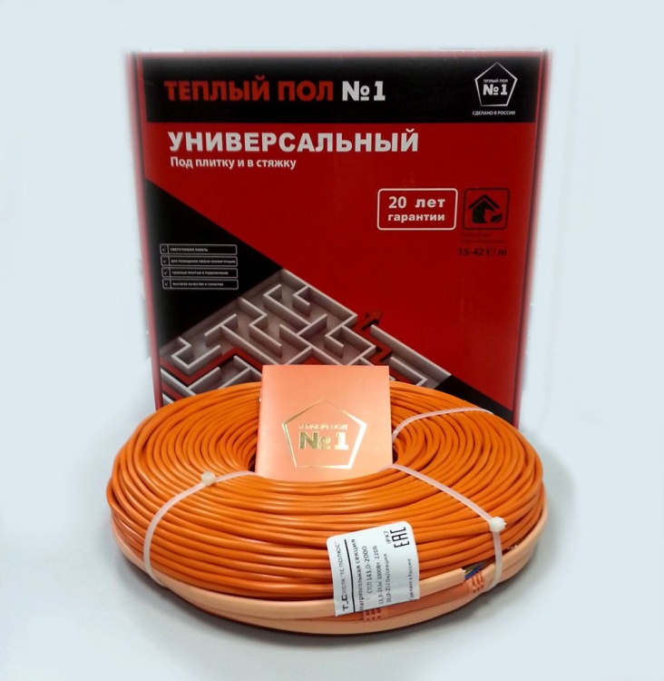 Нагревательная секция  "Теплый пол №1" СТСП-30-480