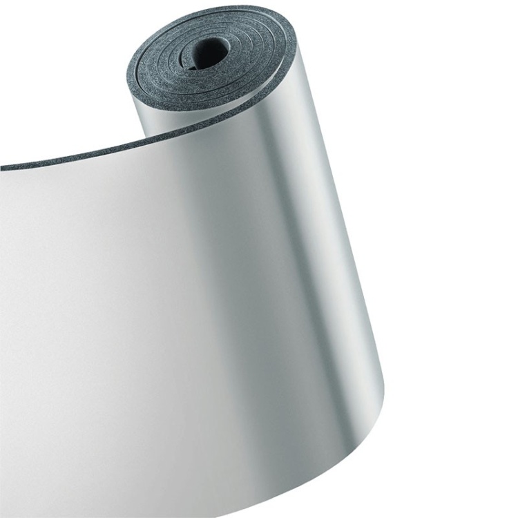 Рулон теплоизоляционный K-FLEX ST AD AL CLAD 13 мм, 1х14 м, 14 м², вспененный каучук, самоклеящийся