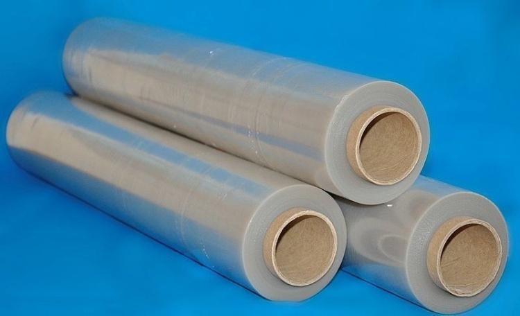 Стрейч-пленка упаковочная 500 мм, 20 мкм, 1,5 кг, прозрачная
