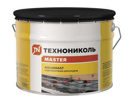 Мастика битумная кровельная Технониколь №21 Техномаст, 20 кг