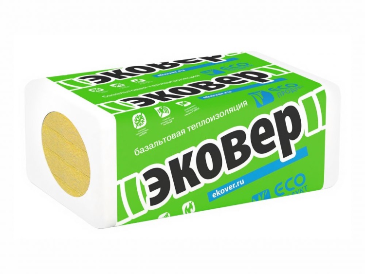 Утеплитель Эковер Кровля Верх 190 1000х600х100 мм, 3 шт. уп