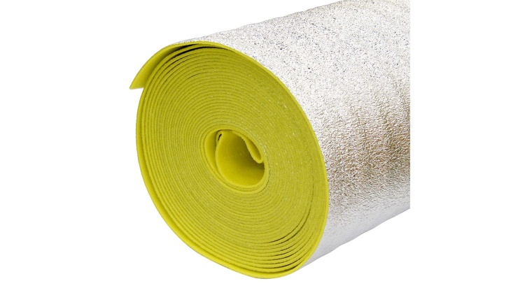 Отражающая изоляция Порилекс НПЭ ЛП Тип А Экофол 1200х2х25 мм с разметкой