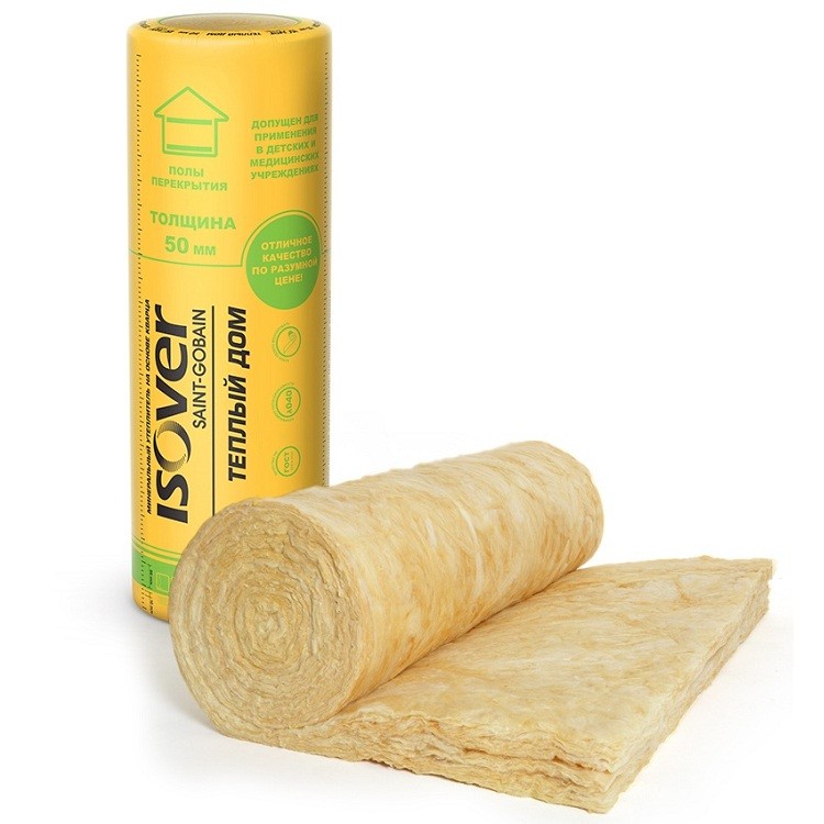 Утеплитель Изовер Теплый Дом 50х12220х7000 мм, 2 шт. уп.