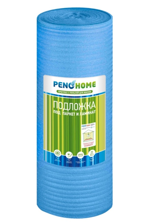 Вспененный полиэтилен Порилекс Голубой НПЭ 1000х50х2 мм