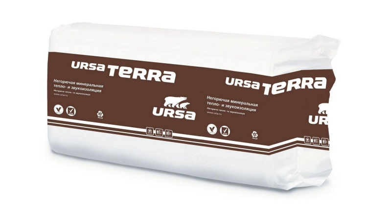 Утеплитель Ursa Terra Шумозащита 1250х610х50 мм, 10 шт. в уп