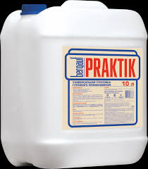 Грунтовка глубокого проникновения универсальная Bergauf (Бергауф) Praktik, 10 л