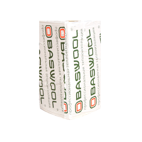 Утеплитель BASWOOL Руф В-190 1200х600х40 мм, 5 шт/уп, 3,6 м²