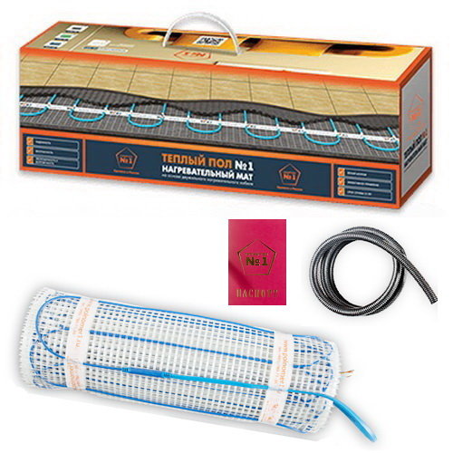 Нагревательный мат &quot;Теплый пол №1&quot; ТСП-750-5,0