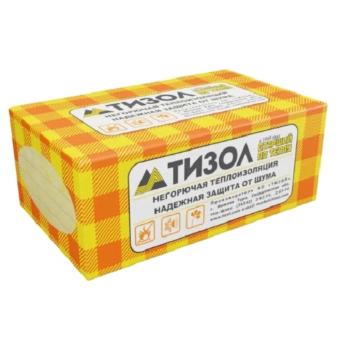 Утеплитель Тизол-Фасад 100 1000х600х50 мм, 6 шт/уп, 3,6 м²