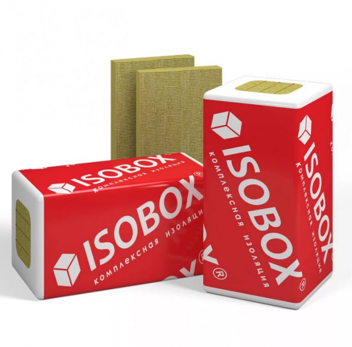 Утеплитель Изобокс Вент 1200х600х50 мм, 6 шт/уп, 4,32 м²