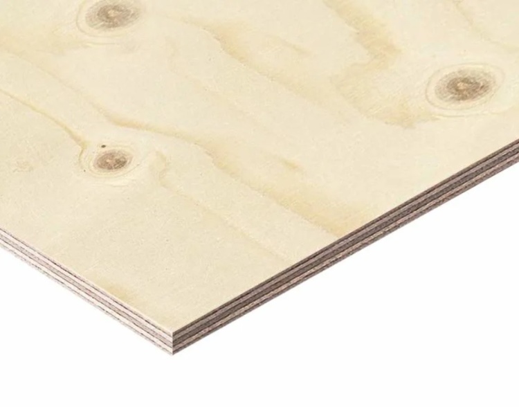 Фанера ФК 2440х1220х9мм, сорт 2/4