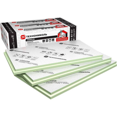 Плита теплоизоляционная LOGICPIR PROF СХМ/СХМ Г2 L-2385х1185х100 мм