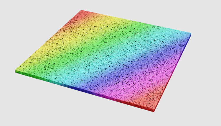 Акустическая Панель Техносонус Soundec Лайт Color f2/14 600х600х14 мм.