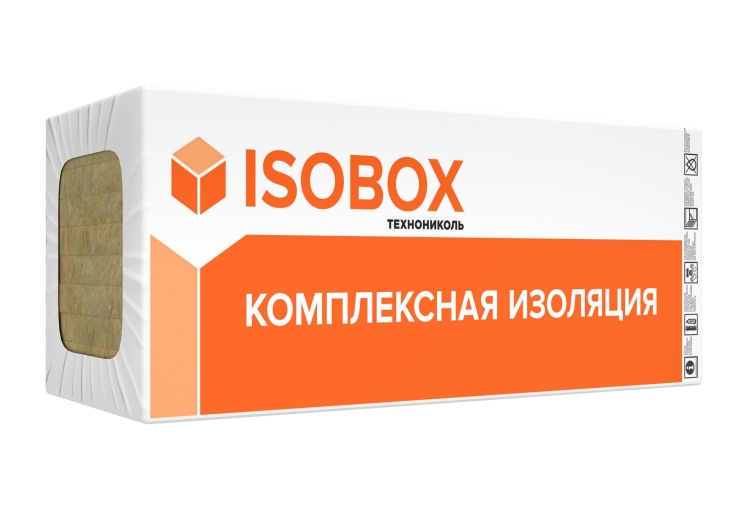 Утеплитель Изобокс Инсайд 1200х600х100 мм, 6 шт. уп