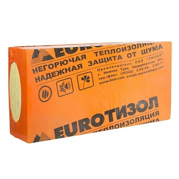 Утеплитель Тизол Евро-Универсал 130 1000х600х150 мм, 2 шт/уп, 1,2 м²