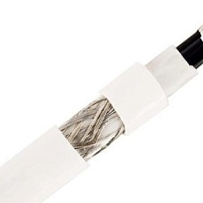 Греющий кабель GWS (SRF) 15-2 СТ, 15W (пищевой, белый)