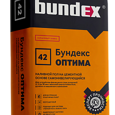 Бундекс Наливной пол "Бундекс Оптима", 25 кг , 25 кг/48шт