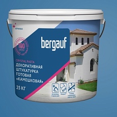 Bergauf Crystal Pasta готовая декор. акриловая штукатурка с фактурой &quot;камешкая&quot; 1-1.5 25кг/24под