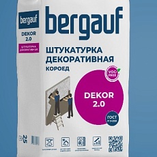 Bergauf Dekor Штукатурка декоративная короед Зима 2,5-3мм 25 кг/56под