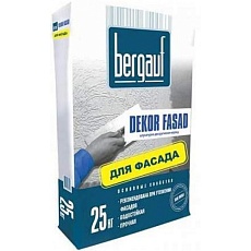Bergauf Dekor Fasad Штукатурка декоративная короед Зима 2,5-3мм 25 кг/56под