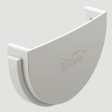 Заглушка желоба Döcke Standard (Белый)