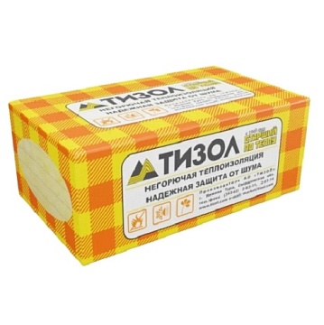 Утеплитель Тизол-Фасад 110 1000х600х100 мм, 3 шт/уп, 1,8 м²