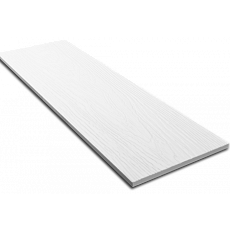 Фибросайдинг "DECOVER" 3600x190x8 мм, 0,684 м2, Snow